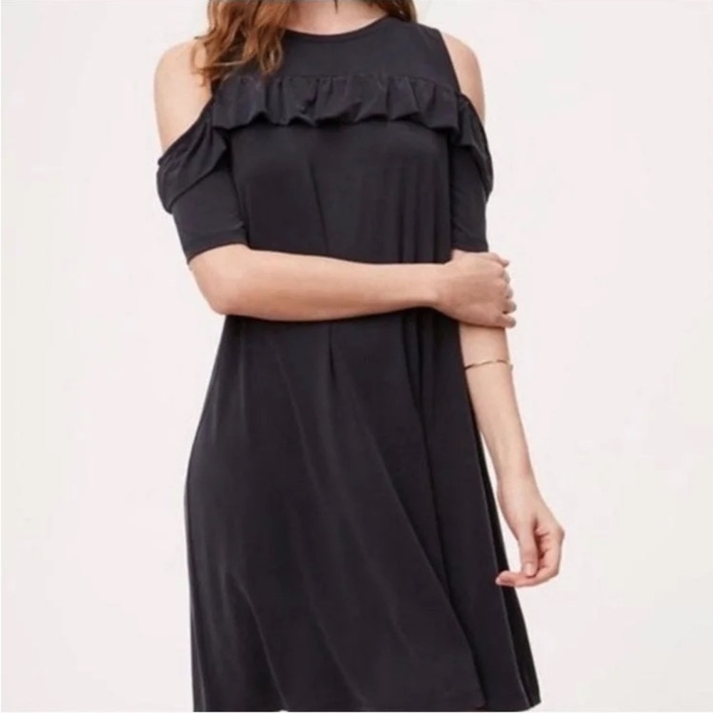 Loft m Cold Shoulder Dress